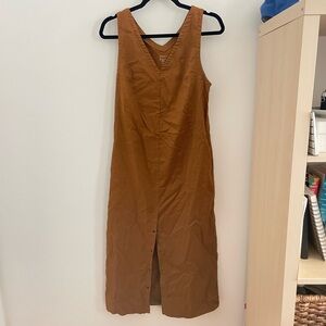 ADAY Brown Sleeveless Dress